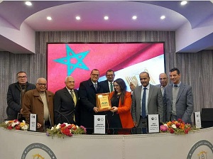 وفد جامعة الحسن الأول المغربية يبحث تعزيز الريادة في الدراسات القانونية والاقتصادية مع عين شمس 